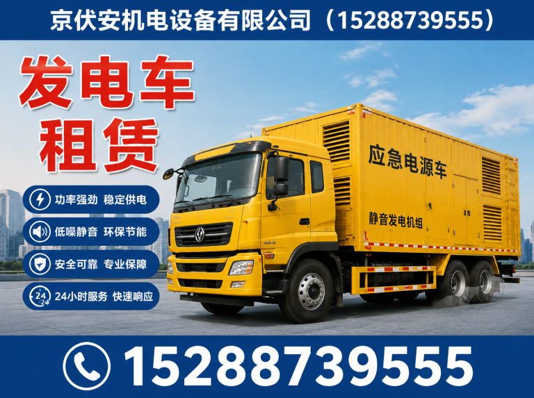 天津发电车租赁展示图